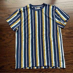 San Francisco Work Shirt Blue/Yellow Stripes